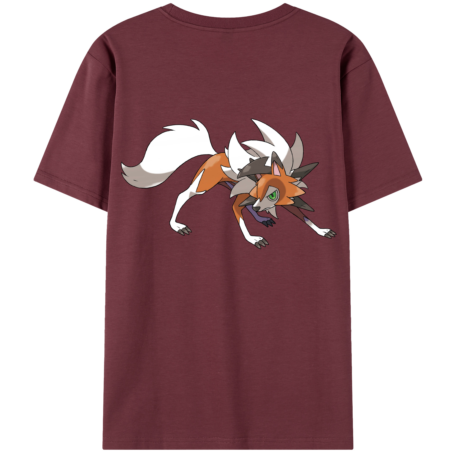 （画像用） ポケットモンスター Pokémon 綿100％半袖Tシャツ（背面プリント）
